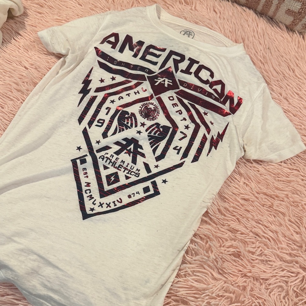 American fighter tight tee